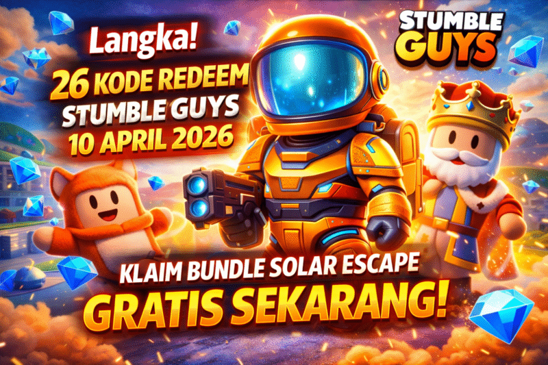 Auto Sultan! 26 Kode Redeem Stumble Guys Hari Ini, Tanpa Top Up
