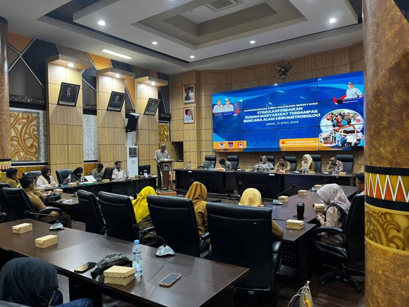 Sosialisasi Penyaluran Bantuan Stimulasi Perbaikan Rumah Masyarakat Terdampak Bencana Alam