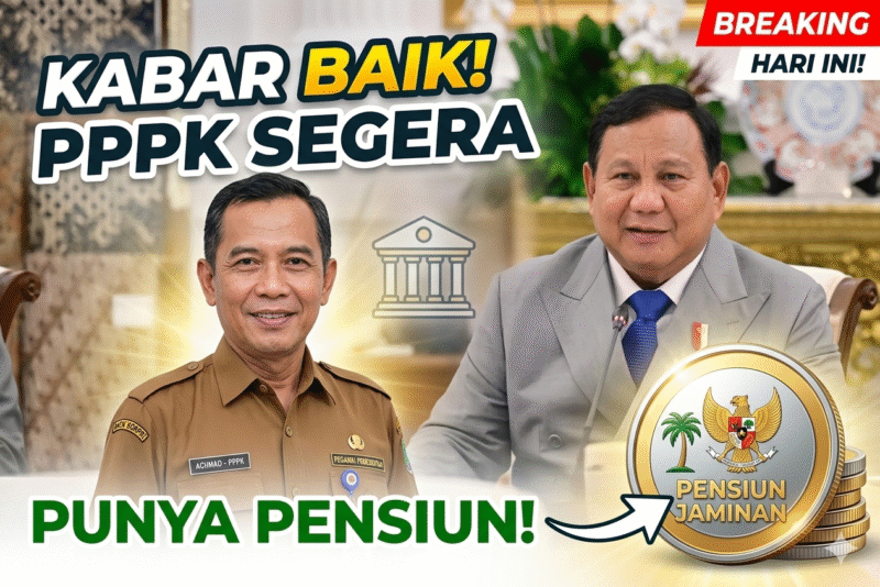 Kabar Baik! PPPK Segera Punya Pensiun