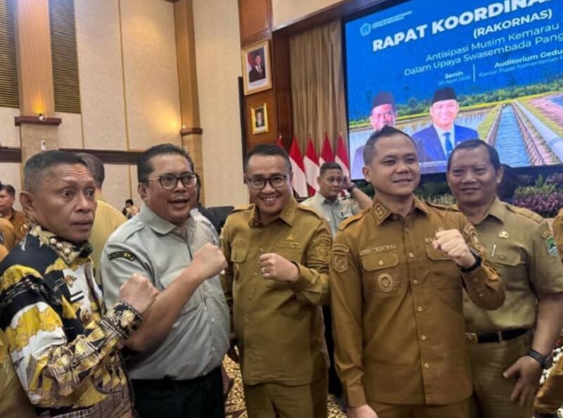 Wako Alfin Ikuti Rakornas Mitigasi Kekeringan