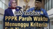 Kriteria Pengangkatan PPPK Paruh Waktu ke Full Time