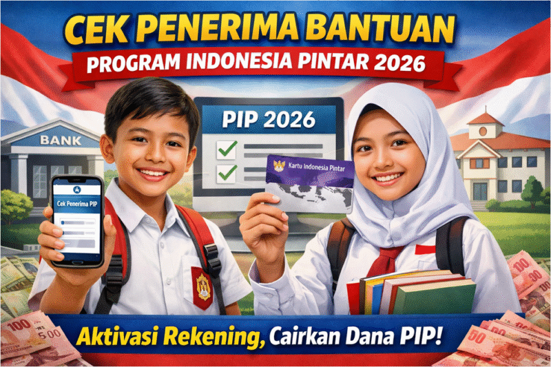 PIP 2026 Mulai Cair, Ini Cara Cek Nama Penerima
