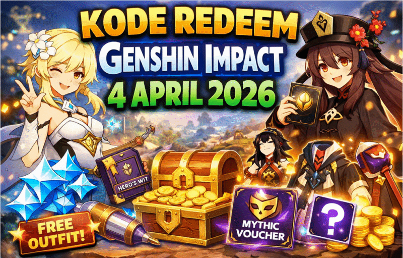 Kode Redeem Genshin Impact: Klaim Primogems Hero’s Wit Gratis!