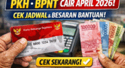 Bansos PKH dan BPNT mulai cair April 2026 tahap 2. Cek jadwal penyaluran, besaran bantuan, dan cara cek penerima terbaru di sini.