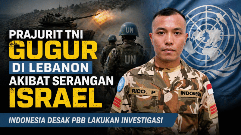 Prajurit TNI Gugur di Lebanon, Pemerintah Desak Investigasi PBB
