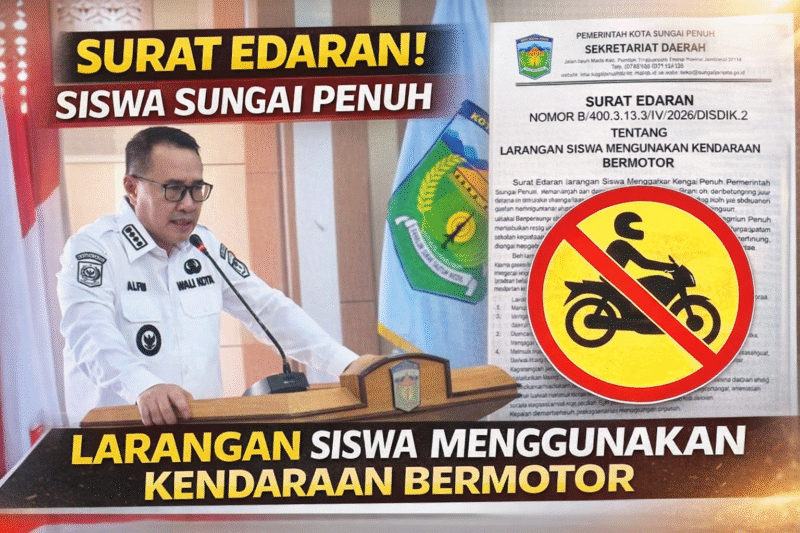 Resmi Pemkot Tegaskan Larangan Siswa Bawa Kendaraan