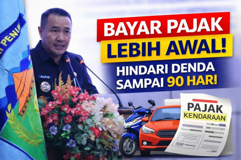 Pemkot Sungai Penuh Ajak Warga Bayar Pajak Lebih Awal