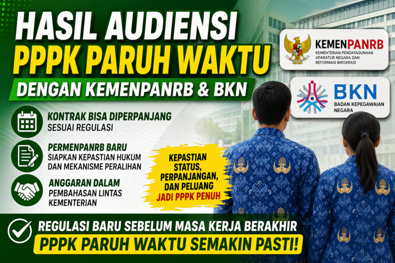 Kabar Baik PPPK Paruh Waktu: Aturan Baru Segera Terbit