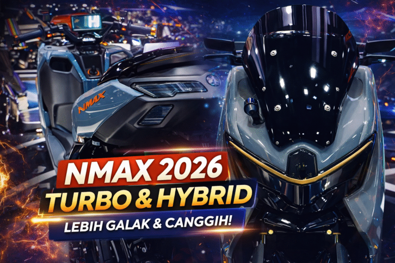 NMAX 2026 Teknologi Turbo dan Hybrid Jadi Sorotan