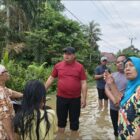 Wakil Bupati Bungo, Tri Wahyu Hidayat, turun langsung meninjau lokasi terdampak pada Jumat (15/05/2026)