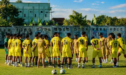 PSP Padang saat latihan, Sabtu (30/5/2026)