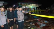 Bupati Anwar Sadat Tinjau Kebakaran Teluk Nilau