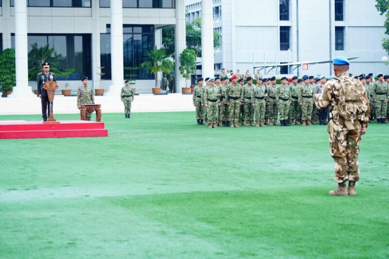 Panglima TNI Lepas Satgas Konga UNIFIL 2026 ke Lebanon
