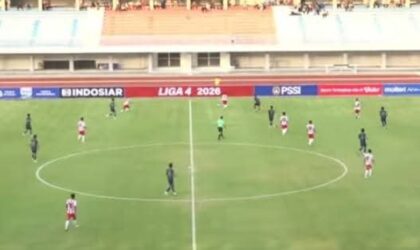 Pertandingan Mataram Utama FC VS PSP Padang di Liga 4 Nasional 2026