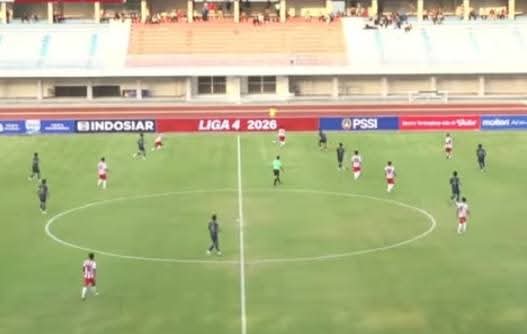 Pertandingan Mataram Utama FC VS PSP Padang di Liga 4 Nasional 2026