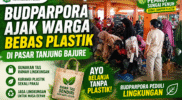 Pasar Tanjung Bajure Bebas Sampah Langkah Nyata Budparpora