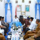 Bupati Anwar Sadat Sambut Silaturahmi Pengurus JATMAN NU