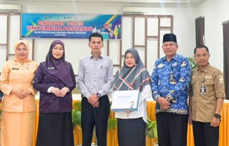 Kadis Gunardi Pacu Posyandu Sungai Penuh Lebih Modern dan Aktif