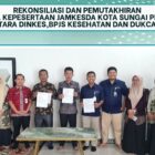 Sinkronkan Data Jamkesda, Dinkes Sungai Penuh Perkuat Layanan Kesehatan Masyarakat