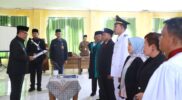 Wabup Tanjab Barat Lantik Lima Pejabat Manajerial