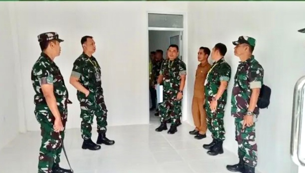 Dandim Kerinci Sambut Tim Itdam XX/TIB, Cek Program dan Pembangunan