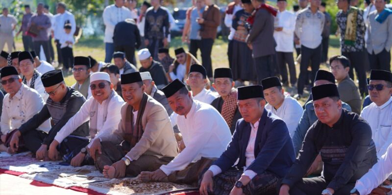 Sholat Idul Adha di Kerinci Berlangsung Khidmat