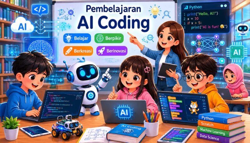 Transformasi Pendidikan Digital, AI dan Coding Jadi Bagian Pembelajaran Sekolah