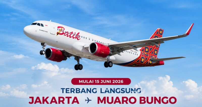 Bandara Muaro Bungo Bisa Terhubung ke Jakarta Mulai Juni 2026