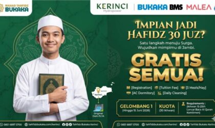 PLTA KMH Kerinci Hadirkan Beasiswa Hafidz Full Gratis