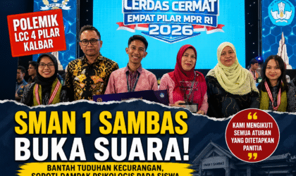 SMAN 1 Sambas: Tak Ada Kecurangan di LCC 4 Pilar Kalbar