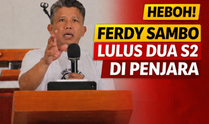 Publik Heboh, Ferdy Sambo Lulus S2 dari Dalam Lapas