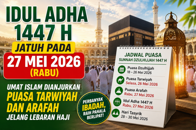 Menjelang Idul Adha, Ini Puasa yang Dianjurkan