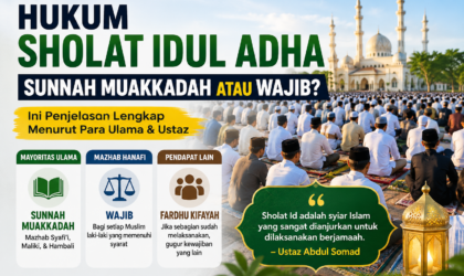 Hukum Sholat Idul Adha, Sunnah Muakkadah atau Wajib?