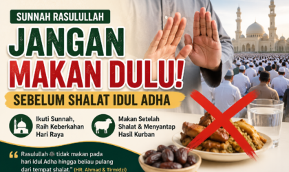 Jangan Makan Dulu Sebelum Shalat Idul Adha Ini Penjelasan Ulama