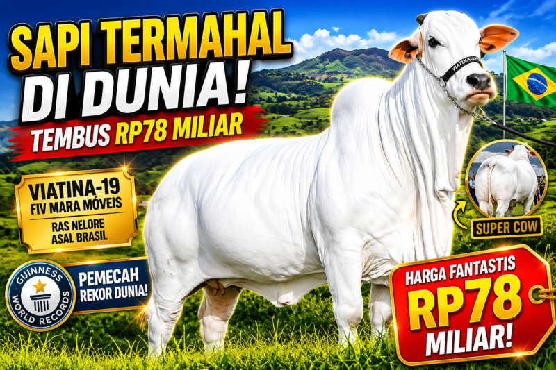 Sapi Termahal di Dunia Rp78 Miliar Ternyata Berasal Dari Negara ini