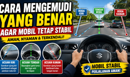Cara Mengemudi yang Benar Agar Mobil Tetap Stabil di Jalan