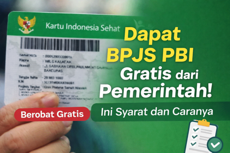 Ingin Mendapatkan BPJS PBI Gratis,  Ini Caranya?
