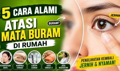 5 Cara Mengatasi Mata Buram yang Bisa Dicoba di Rumah