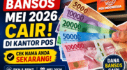 Kemensos Cairkan Bansos Mei 2026, Ini Jadwalnya