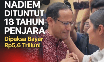 Nadiem Makarim Murka Dituntut 18 Tahun Penjara