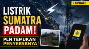 PLN Beberkan Penyebab Mati Listrik di Sumatra