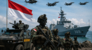Indonesia Nomor 1 Belanja Militer di Asia Tenggara