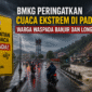 Ilustrasi Cuaca Ekstrem di Padang (foto Al)