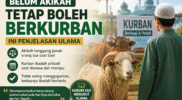 Belum akikah tetap boleh berkurban. Ulama menegaskan kurban sah dilakukan meski seseorang belum pernah diakikahi saat kecil.