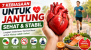 Lakukan 7 Kebiasaan Sederhana Jantung Tetap Sehat dan Stabil