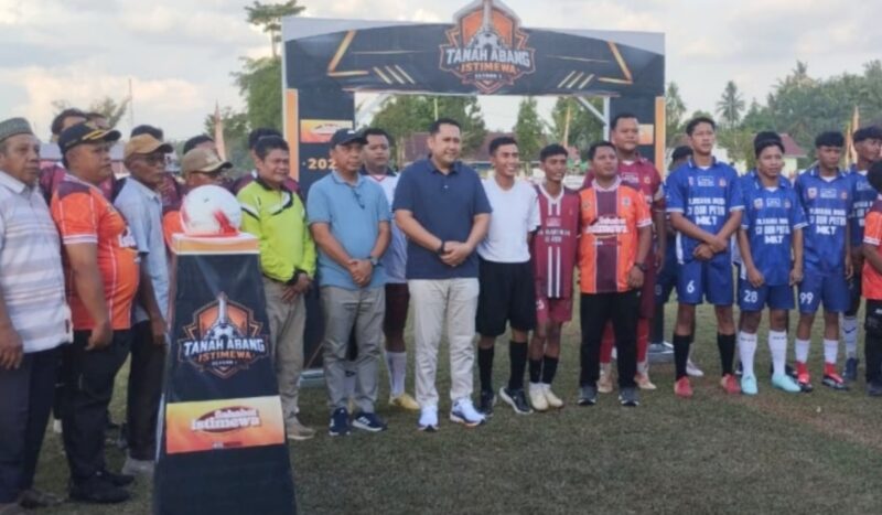 Bupati M Syukur Dukung Turnamen Tanah Abang