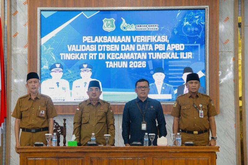 Tanjab Barat Verifikasi DTSEN 2026, Perkuat Data Bansos
