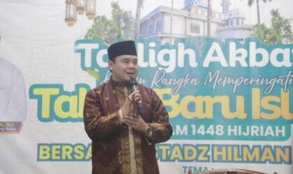 Jamaah Tanjab Barat Hadiri Tabligh Akbar 1 Muharram Bersama Aa Hilman