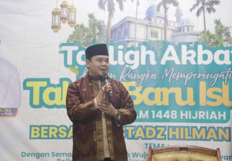 Jamaah Tanjab Barat Hadiri Tabligh Akbar 1 Muharram Bersama Aa Hilman