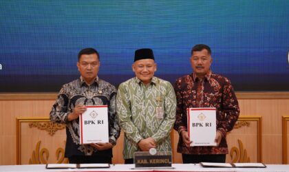 WTP Ke-11 untuk Kerinci, Bukti Tata Kelola Makin Baik